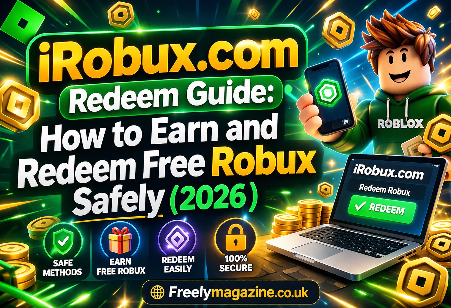 iRobux.com Redeem Guide