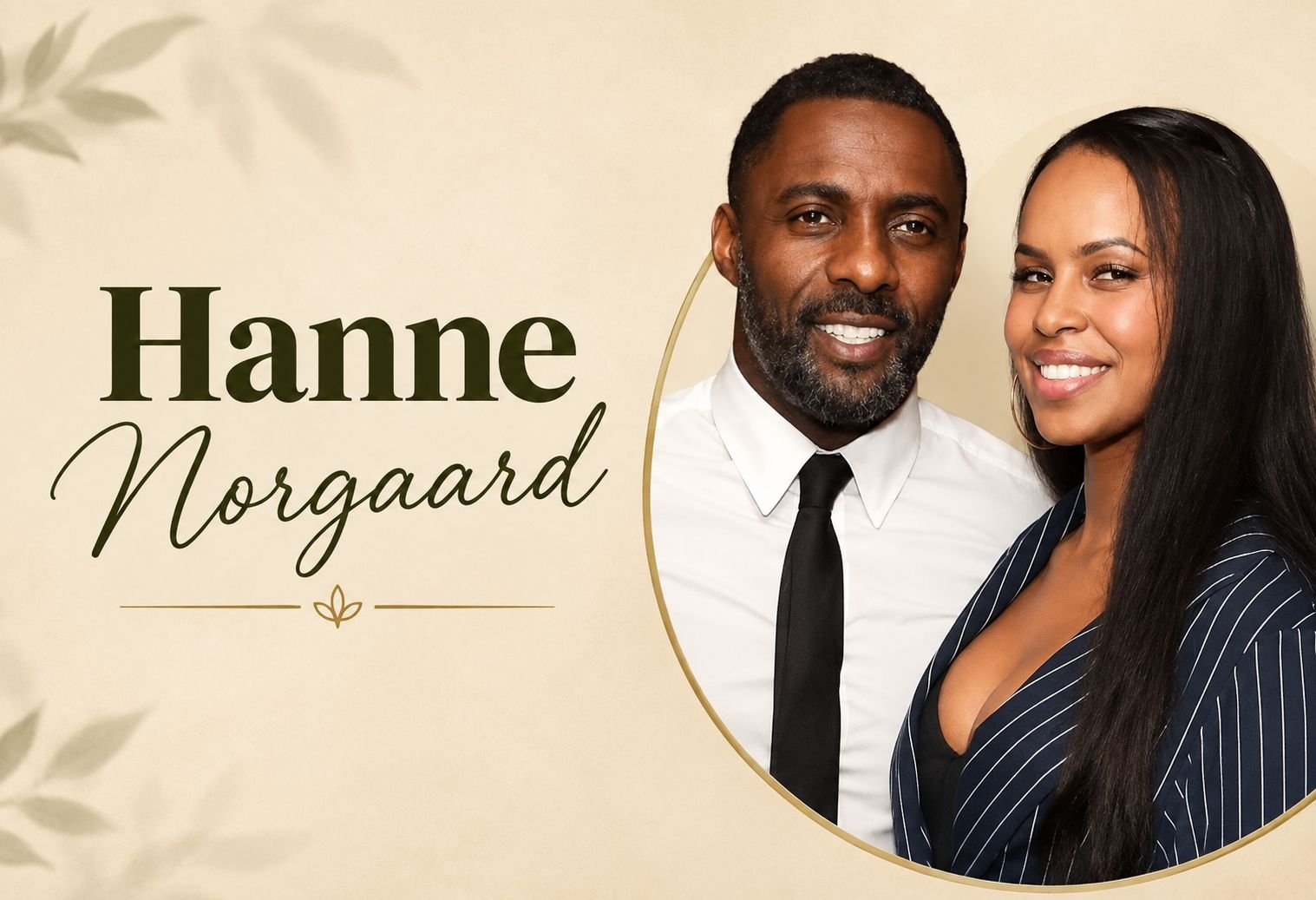 Hanne Norgaard, also known as Kim Elba, professional makeup artist and Idris Elba's first wife
